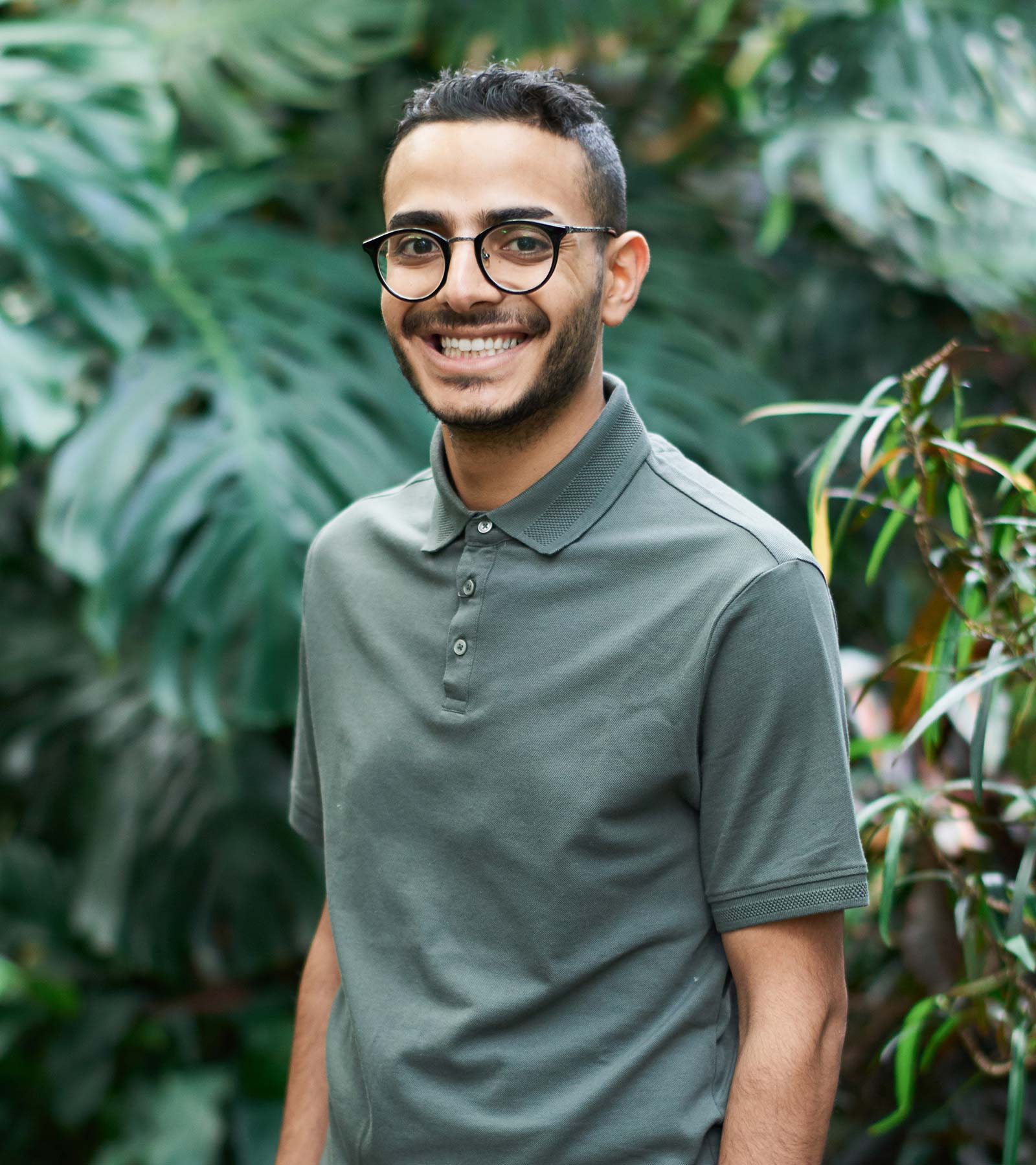 Man with Glasses Smiling 3 Man with Glasses Smiling 3